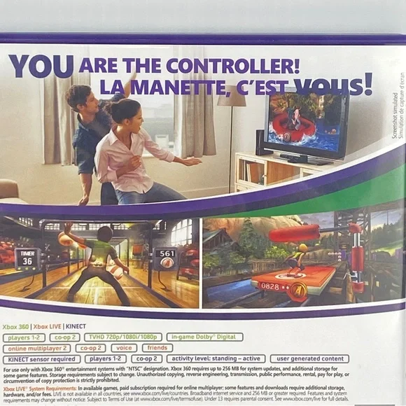 XBox 360 Kinect Adventures Video Game Complete - Picture 4 of 9